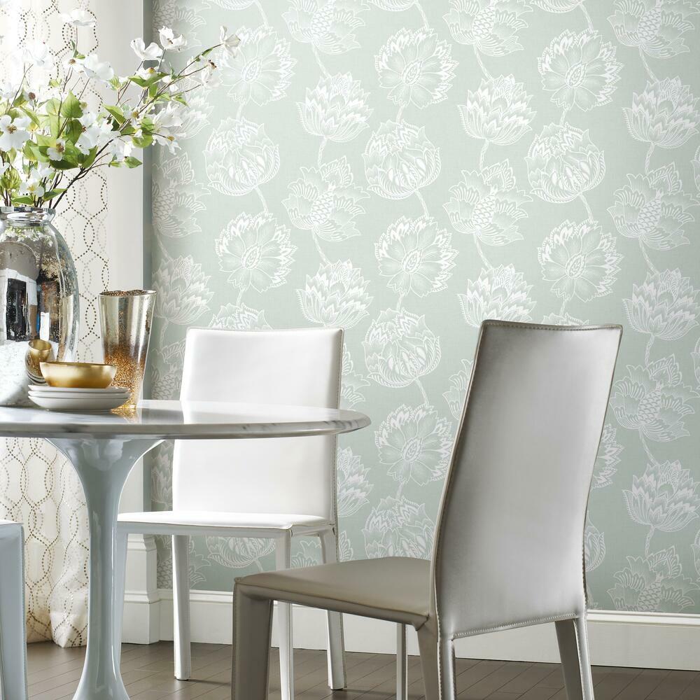Batik Jacobean Peel and Stick Wallpaper Peel and Stick Wallpaper RoomMates   