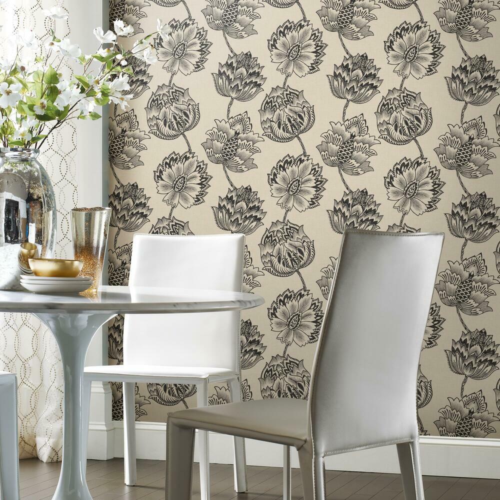 Batik Jacobean Peel and Stick Wallpaper Peel and Stick Wallpaper RoomMates   