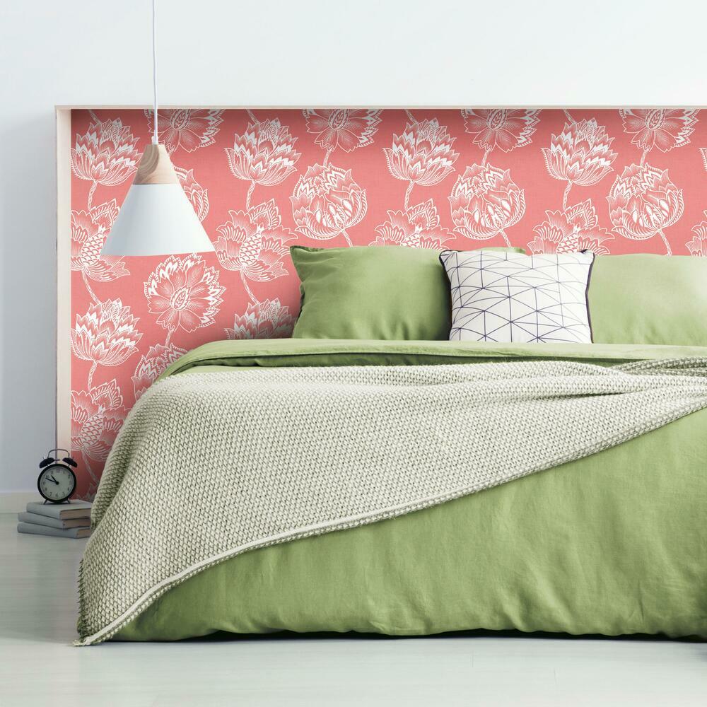 Batik Jacobean Peel and Stick Wallpaper Peel and Stick Wallpaper RoomMates   