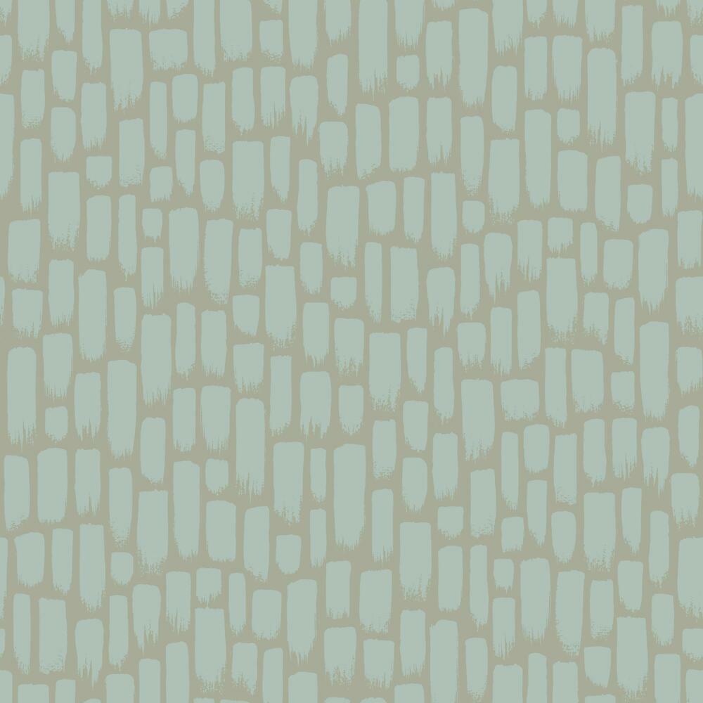 Sumi-E Peel and Stick Wallpaper Peel and Stick Wallpaper RoomMates Roll Green 