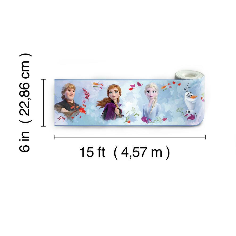 Frozen 2 Peel and Stick Border Peel and Stick Borders RoomMates   