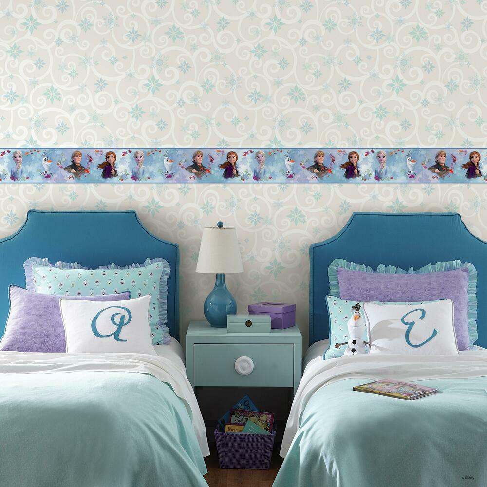 Frozen 2 Peel and Stick Border Peel and Stick Borders RoomMates   