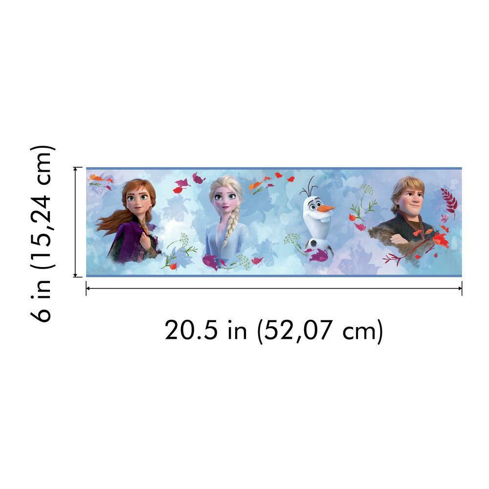 Frozen 2 Peel and Stick Border Peel and Stick Borders RoomMates   