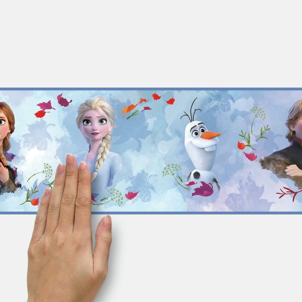 Frozen 2 Peel and Stick Border Peel and Stick Borders RoomMates   