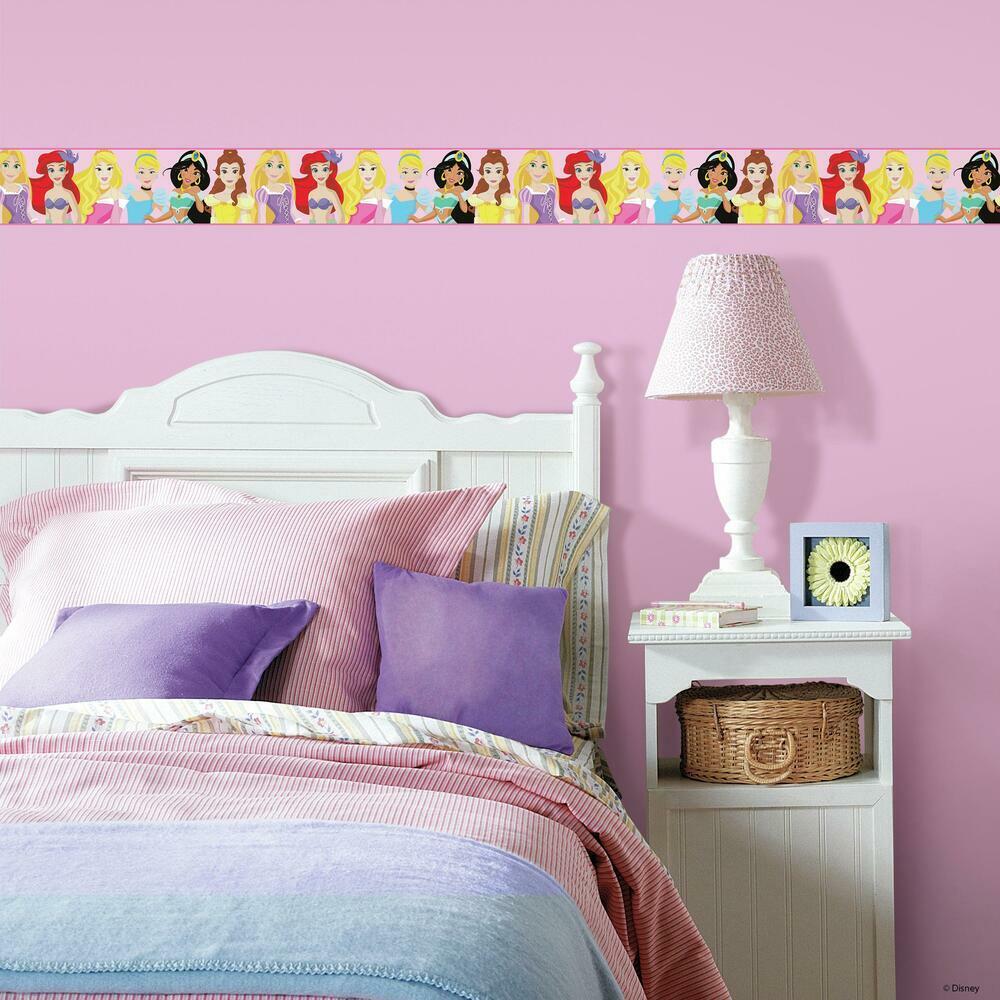 Disney Princess be Bright be Bold Peel and Stick Border Peel and Stick Borders RoomMates   