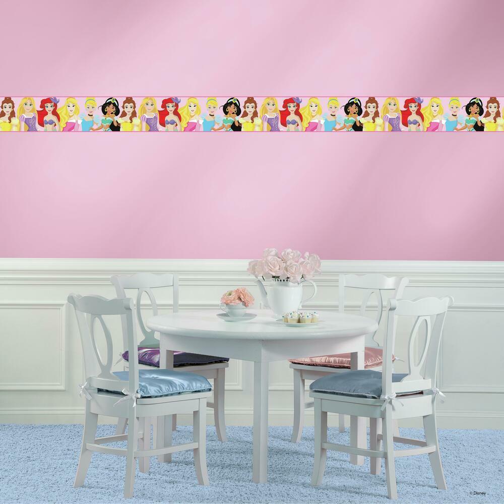 Disney Princess be Bright be Bold Peel and Stick Border Peel and Stick Borders RoomMates   