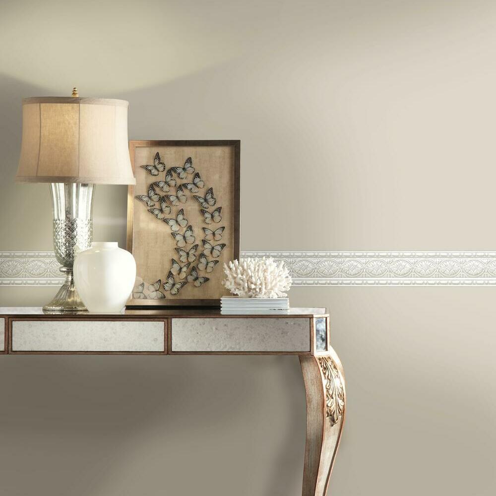 Sculpted Architectural Peel and Stick Border Peel and Stick Borders RoomMates   