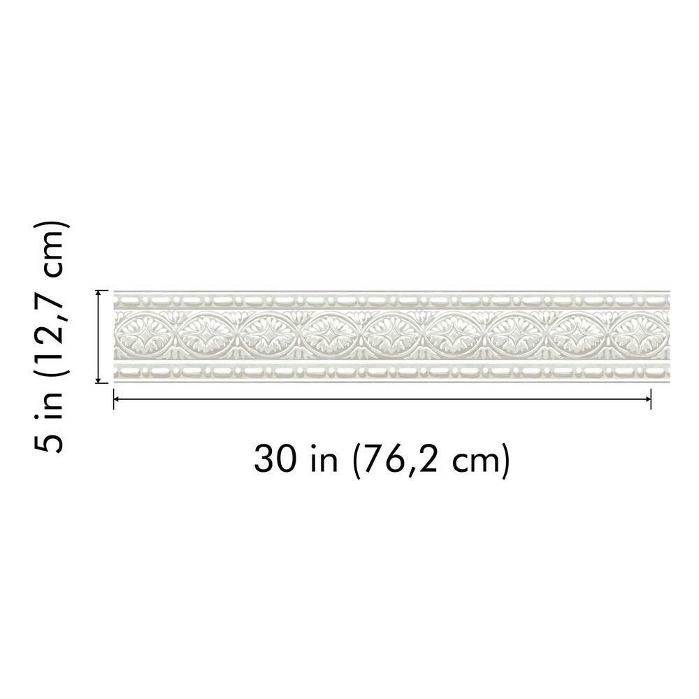 Sculpted Architectural Peel and Stick Border Peel and Stick Borders RoomMates   