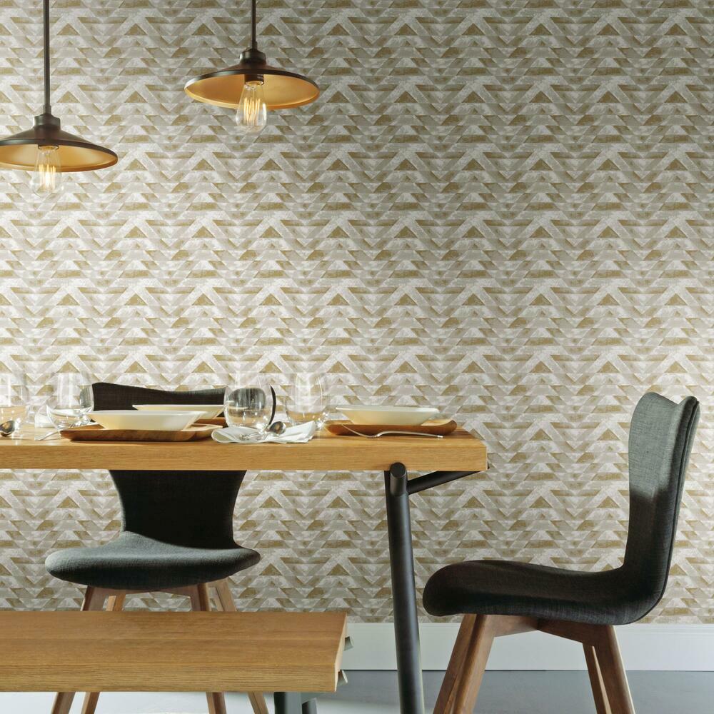 Southwest Geometric Peel and Stick Wallpaper Peel and Stick Wallpaper RoomMates   