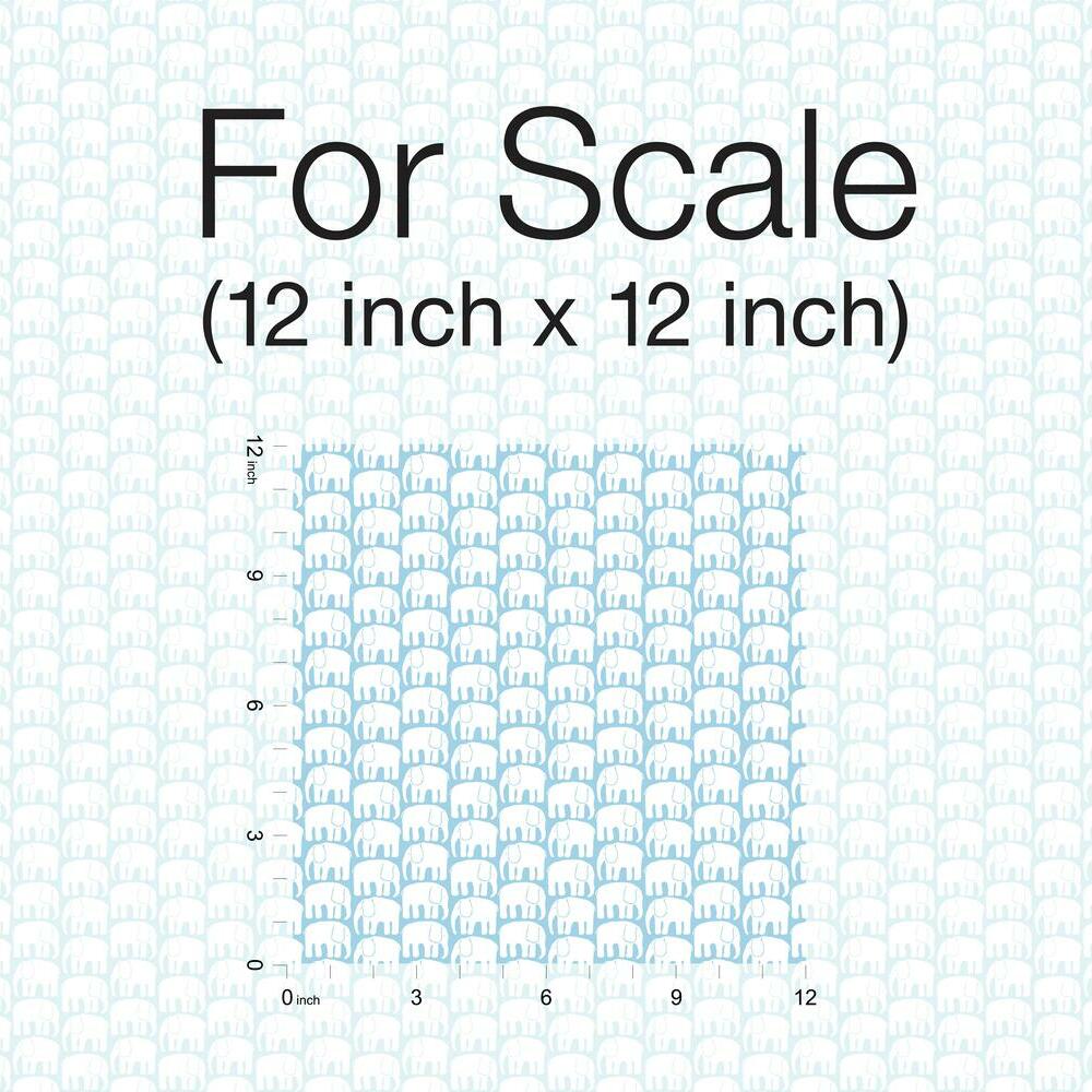 Finlayson Elefantti Peel and Stick Wallpaper Peel and Stick Wallpaper RoomMates   