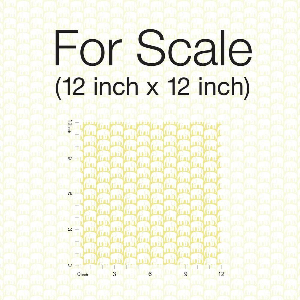 Finlayson Elefantti Peel and Stick Wallpaper Peel and Stick Wallpaper RoomMates   