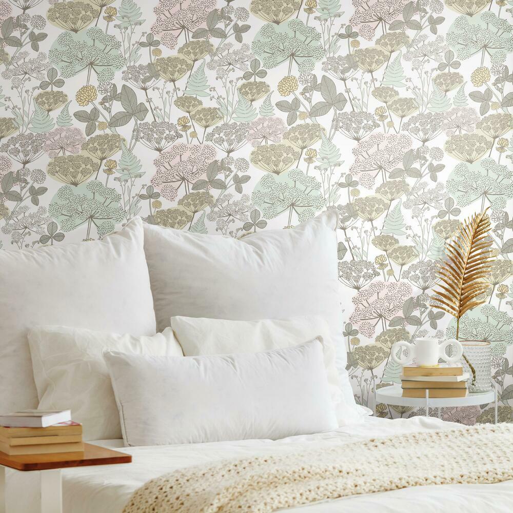 Finlayson Niittypolku Peel and Stick Wallpaper Peel and Stick Wallpaper RoomMates   