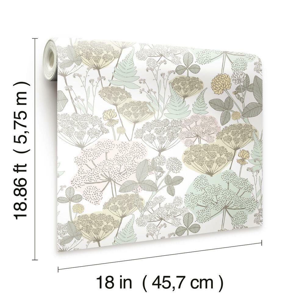 Finlayson Niittypolku Peel and Stick Wallpaper Peel and Stick Wallpaper RoomMates   