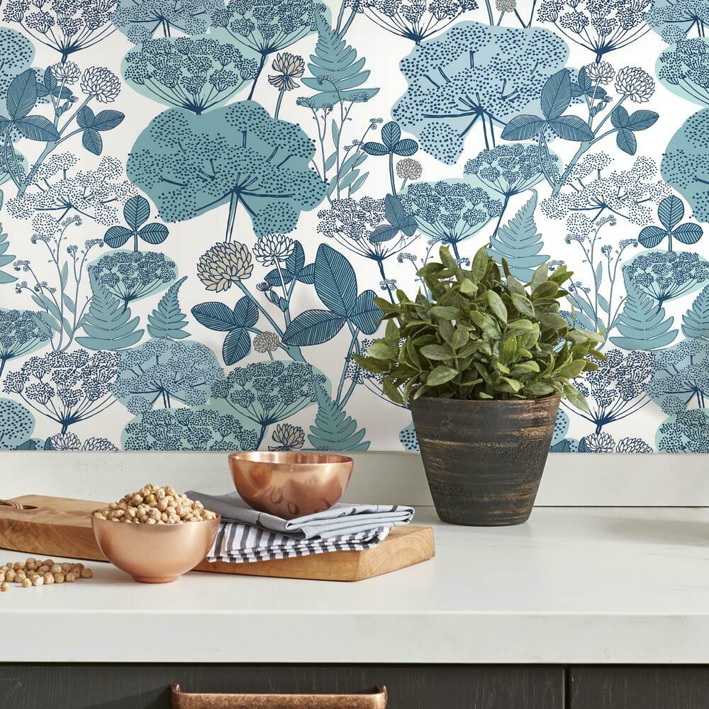 Finlayson Niittypolku Peel and Stick Wallpaper Peel and Stick Wallpaper RoomMates   