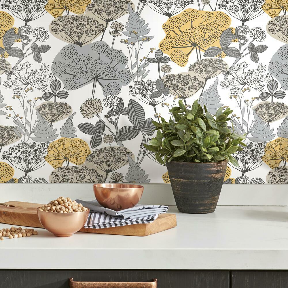 Finlayson Niittypolku Peel and Stick Wallpaper Peel and Stick Wallpaper RoomMates   
