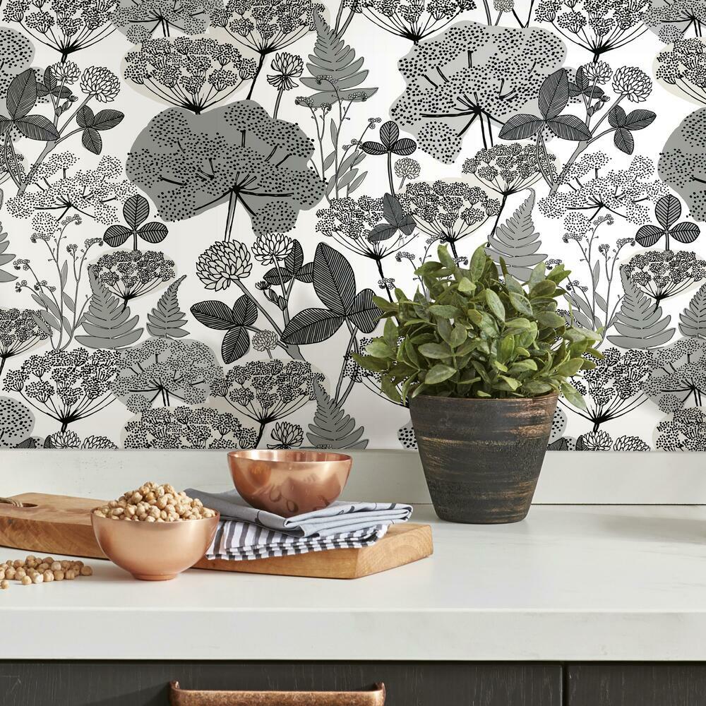 Finlayson Niittypolku Peel and Stick Wallpaper Peel and Stick Wallpaper RoomMates   