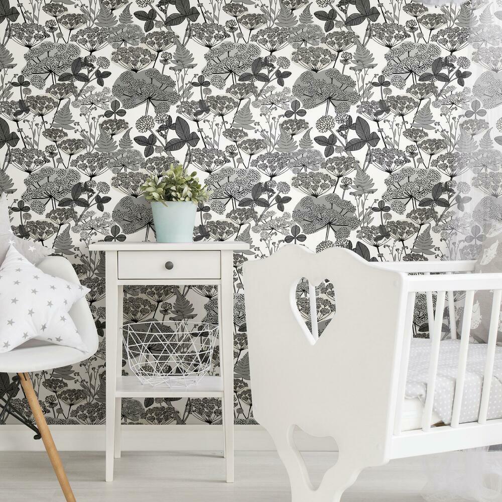 Finlayson Niittypolku Peel and Stick Wallpaper Peel and Stick Wallpaper RoomMates   