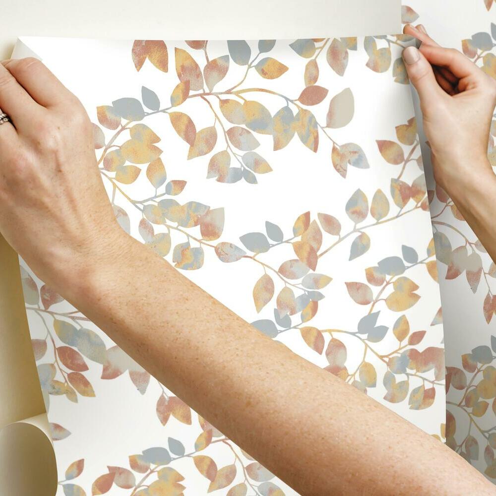 Finlayson Latvus Peel and Stick Wallpaper Peel and Stick Wallpaper RoomMates   