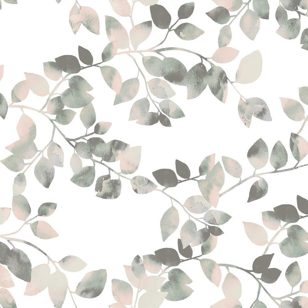 Finlayson Latvus Peel and Stick Wallpaper Peel and Stick Wallpaper RoomMates Roll Pink 