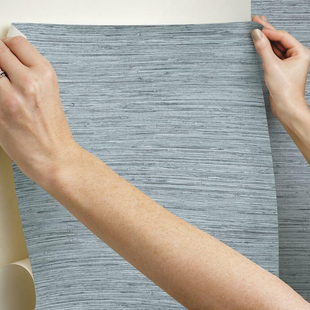 Faux Grasscloth Peel and Stick Wallpaper Peel and Stick Wallpaper RoomMates   