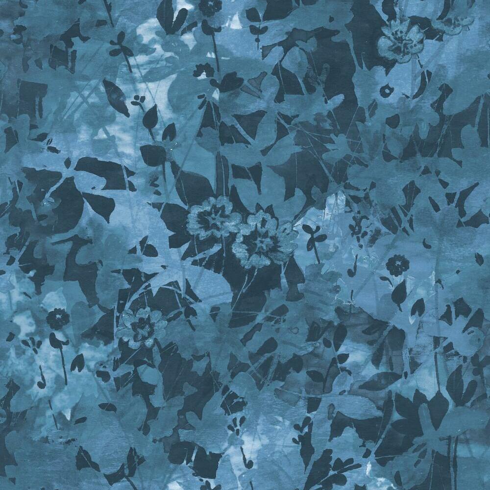 Wildflower Shadows Peel and Stick Wallpaper Peel and Stick Wallpaper RoomMates