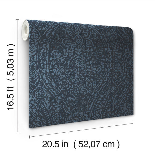 Ornate Ogee Peel and Stick Wallpaper Peel and Stick Wallpaper RoomMates   
