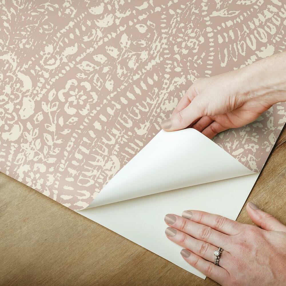 Ornate Ogee Peel and Stick Wallpaper Peel and Stick Wallpaper RoomMates   