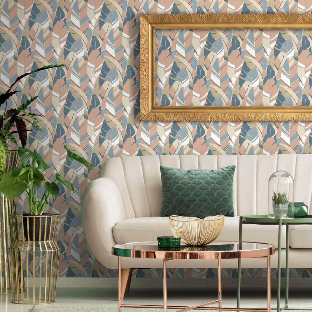 Hearts of Palm Peel and Stick Wallpaper Peel and Stick Wallpaper RoomMates   