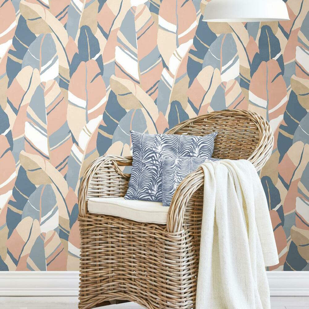 Hearts of Palm Peel and Stick Wallpaper Peel and Stick Wallpaper RoomMates   