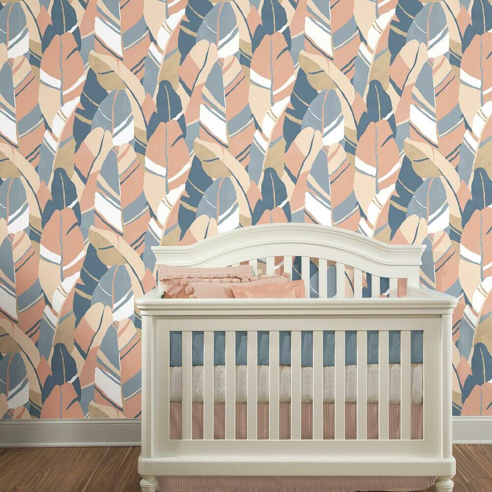 Hearts of Palm Peel and Stick Wallpaper Peel and Stick Wallpaper RoomMates   
