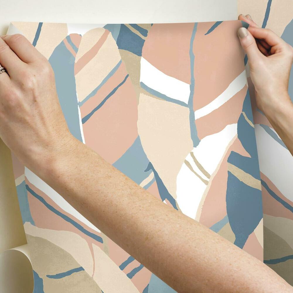 Hearts of Palm Peel and Stick Wallpaper Peel and Stick Wallpaper RoomMates   