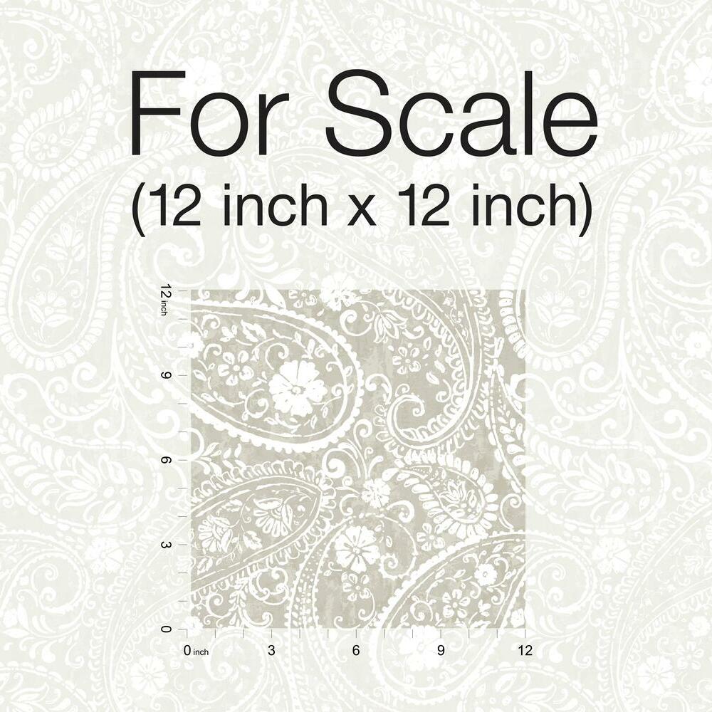 Paisley Prince Peel and Stick Wallpaper Peel and Stick Wallpaper RoomMates   
