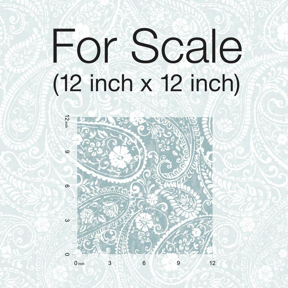 Paisley Prince Peel and Stick Wallpaper Peel and Stick Wallpaper RoomMates   