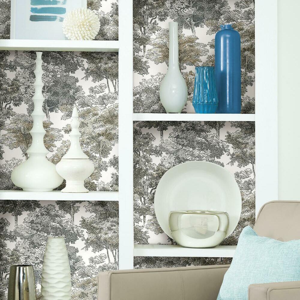 Old World Trees Peel and Stick Wallpaper Peel and Stick Wallpaper RoomMates   