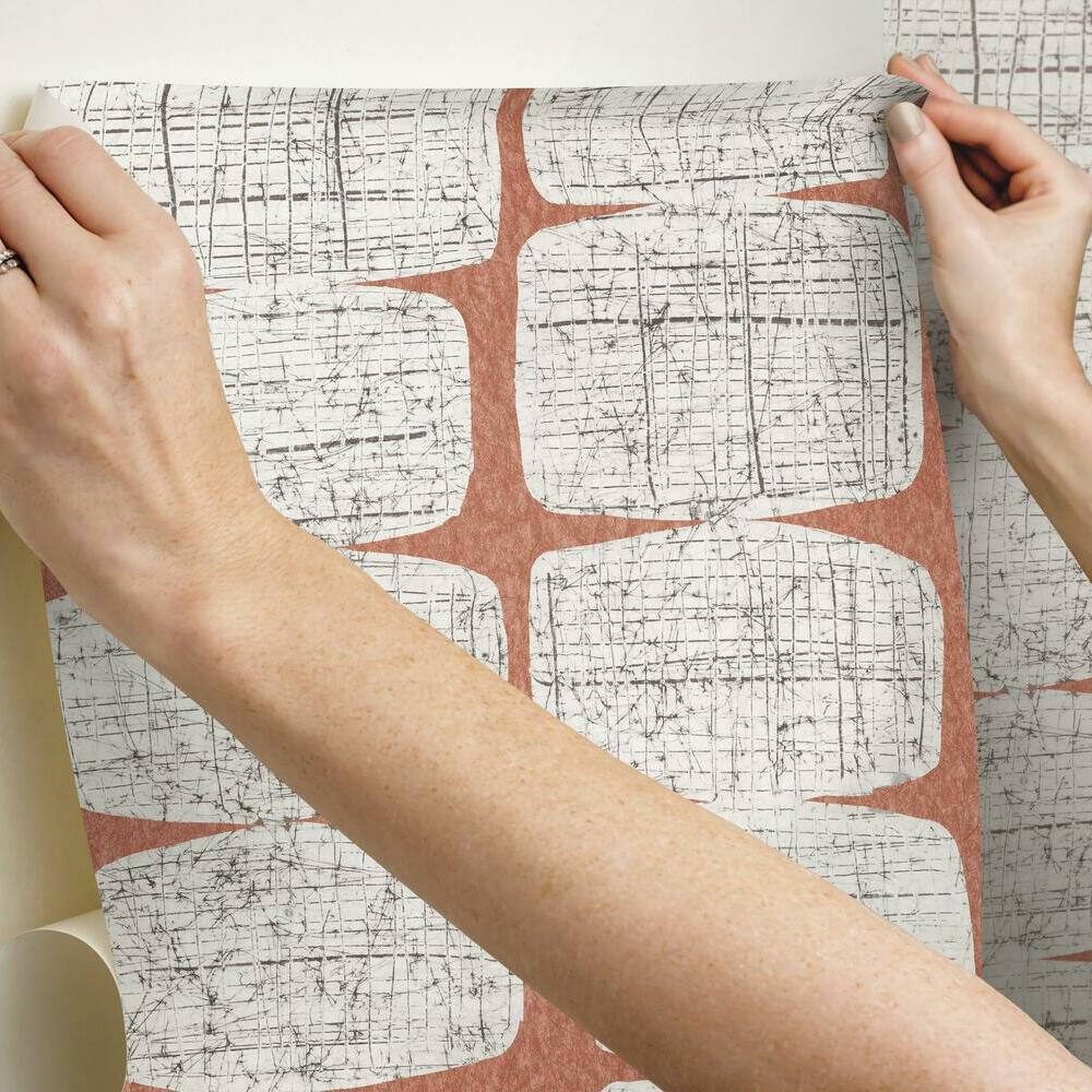 Mid-Century Beads Peel & Stick Wallpaper Peel and Stick Wallpaper RoomMates   