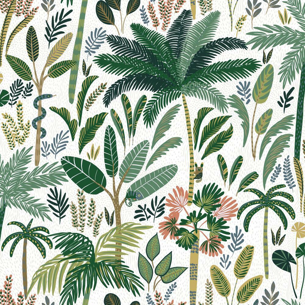 Tropical Eden Peel and Stick Wallpaper Peel and Stick Wallpaper RoomMates