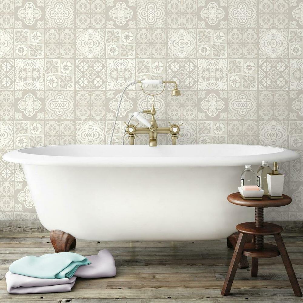 Marrakesh Tile Peel and Stick Wallpaper Peel and Stick Wallpaper RoomMates   