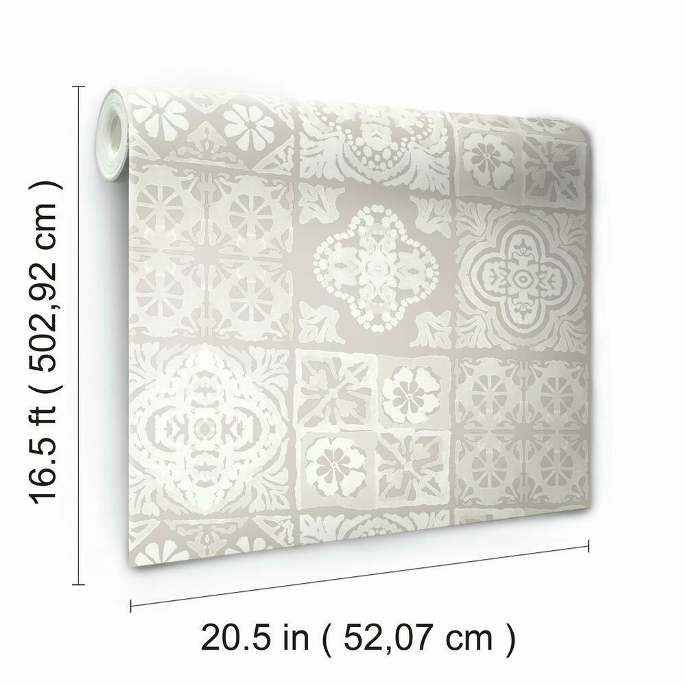 Marrakesh Tile Peel and Stick Wallpaper Peel and Stick Wallpaper RoomMates   