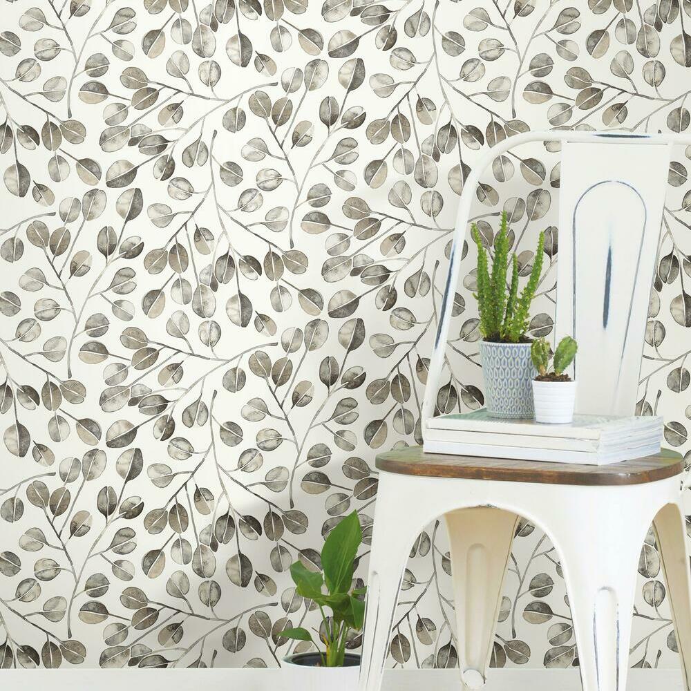 Cat Coquillette Eucalyptus Peel and Stick Wallpaper Peel and Stick Wallpaper RoomMates   