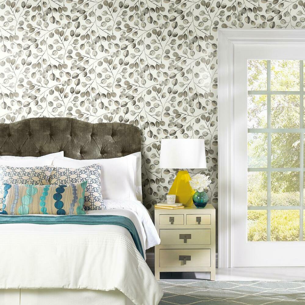 Cat Coquillette Eucalyptus Peel and Stick Wallpaper Peel and Stick Wallpaper RoomMates   