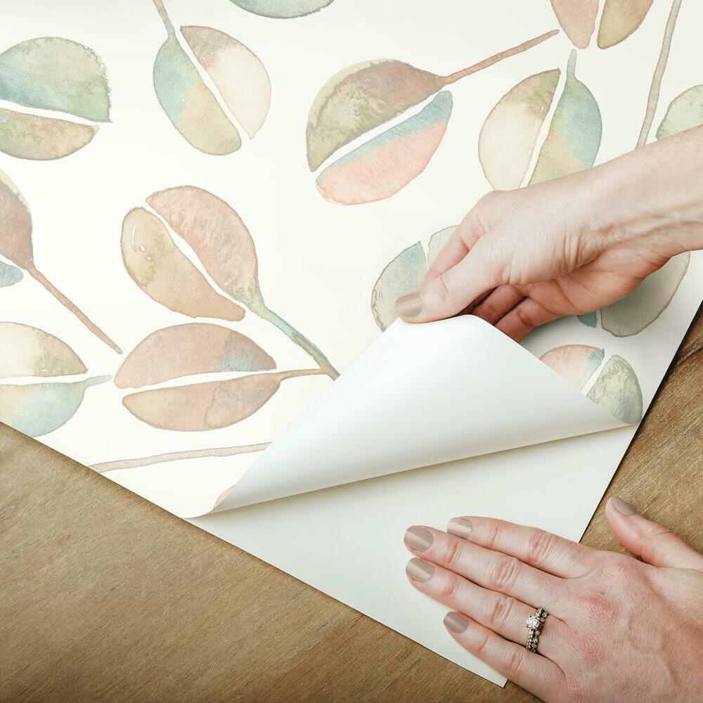 Cat Coquillette Eucalyptus Peel and Stick Wallpaper Peel and Stick Wallpaper RoomMates   