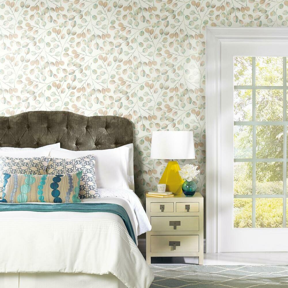Cat Coquillette Eucalyptus Peel and Stick Wallpaper Peel and Stick Wallpaper RoomMates   