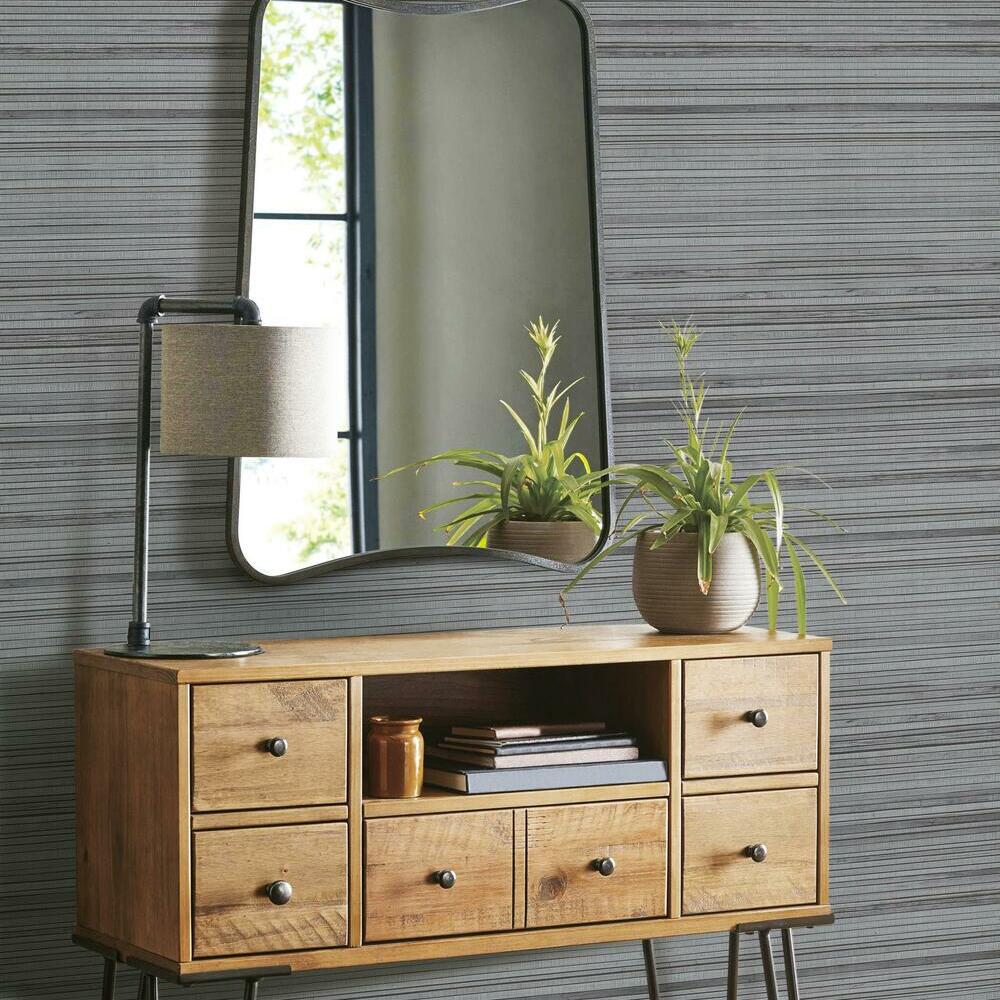 Faux Bamboo Grasscloth Peel and Stick Wallpaper Peel and Stick Wallpaper RoomMates   