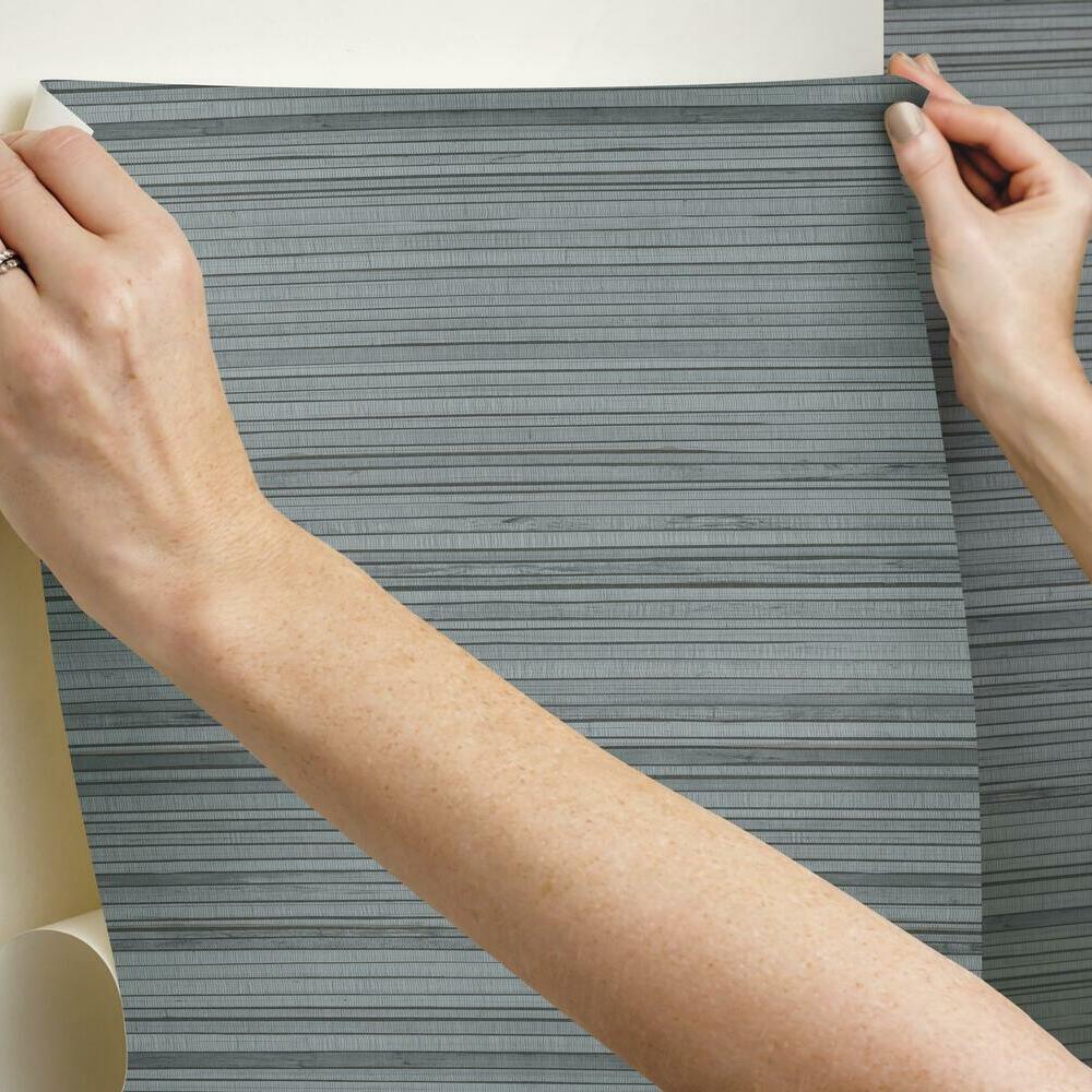 Faux Bamboo Grasscloth Peel and Stick Wallpaper Peel and Stick Wallpaper RoomMates   