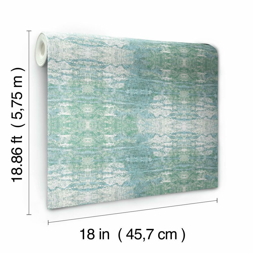 Sarong Print Peel and Stick Wallpaper Peel and Stick Wallpaper RoomMates   