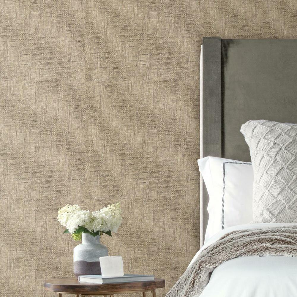Faux Grasscloth Weave Peel and Stick Wallpaper Peel and Stick Wallpaper RoomMates   