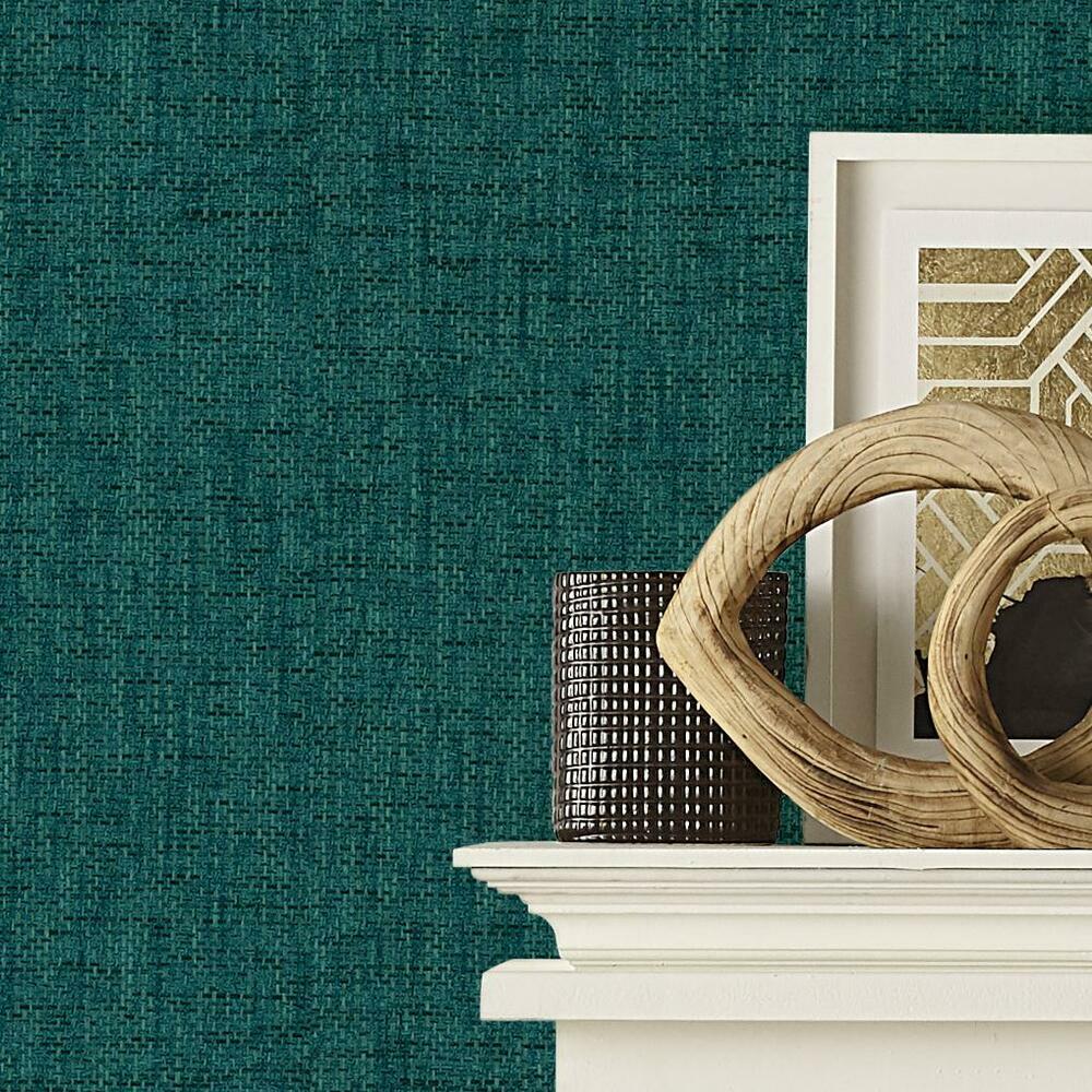 Faux Grasscloth Weave Peel and Stick Wallpaper Peel and Stick Wallpaper RoomMates   