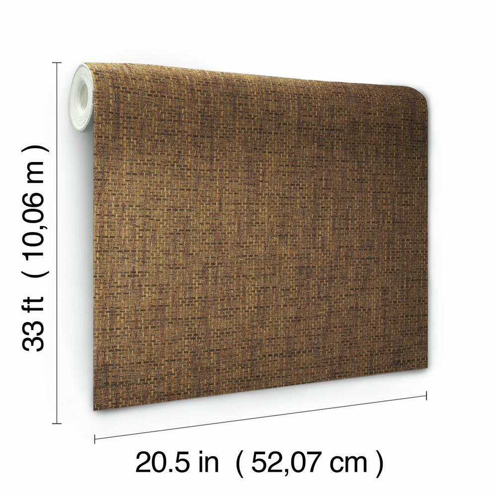 Faux Grasscloth Weave Peel and Stick Wallpaper Peel and Stick Wallpaper RoomMates   