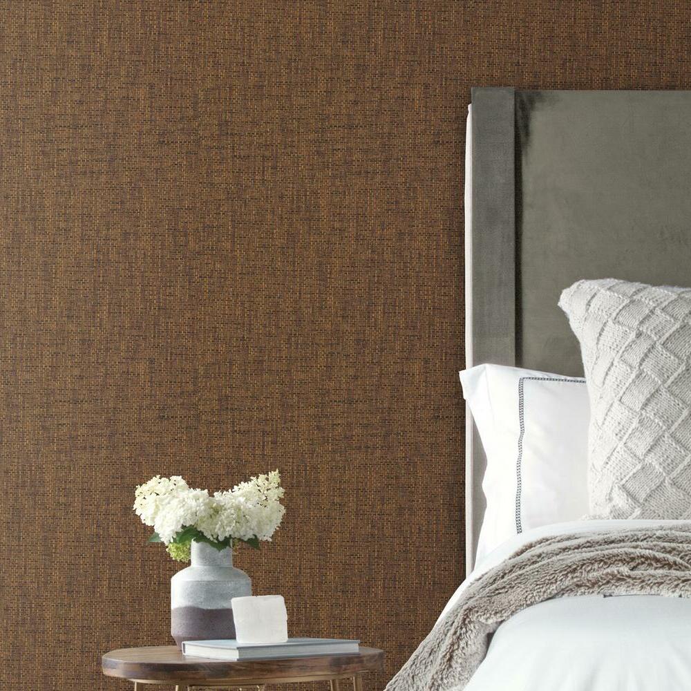 Faux Grasscloth Weave Peel and Stick Wallpaper Peel and Stick Wallpaper RoomMates   