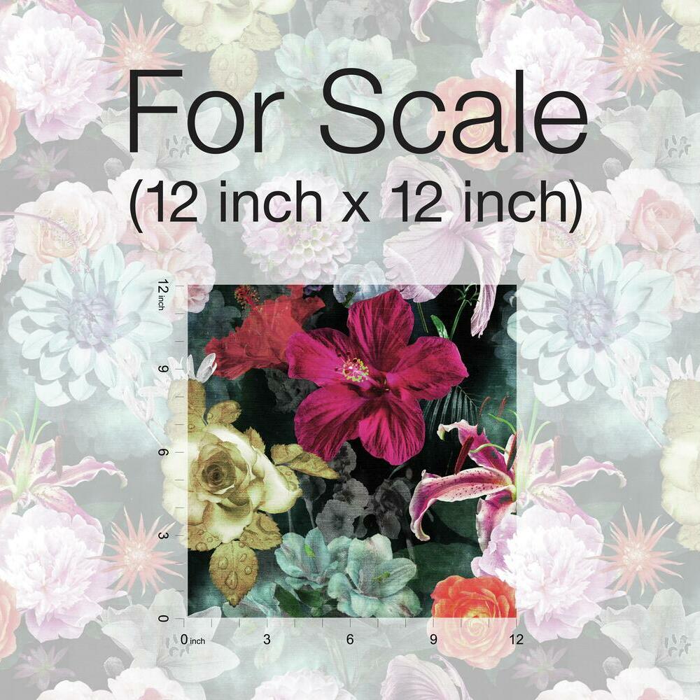 Vintage Floral Blooms Peel and Stick Wallpaper Peel and Stick Wallpaper RoomMates   